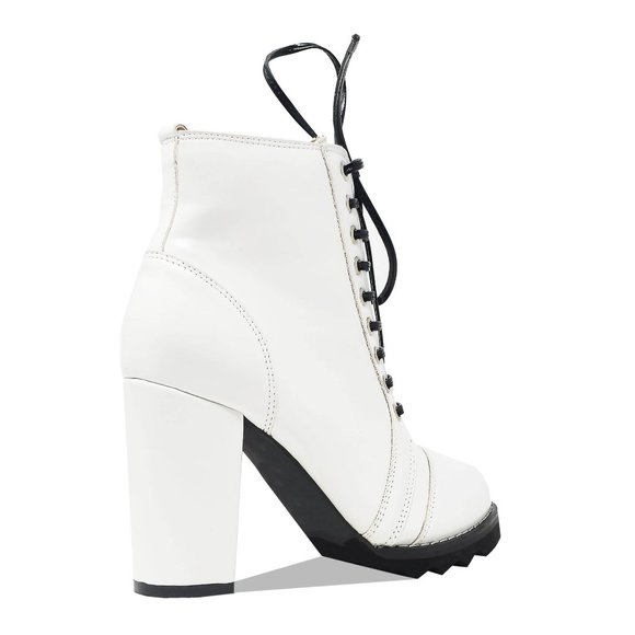 WOMEN'S CHUNKY HEELED BOOTIE - Picture 3 of 4